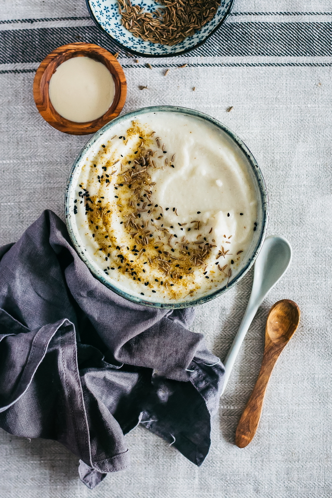 This roasted cauliflower soup might be the most brilliant way to utilize cauliflower ever!
