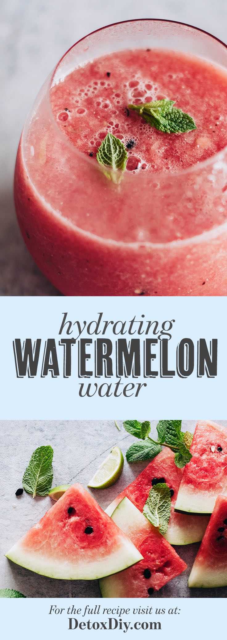 Hydrating (And Refreshing) Watermelon Water