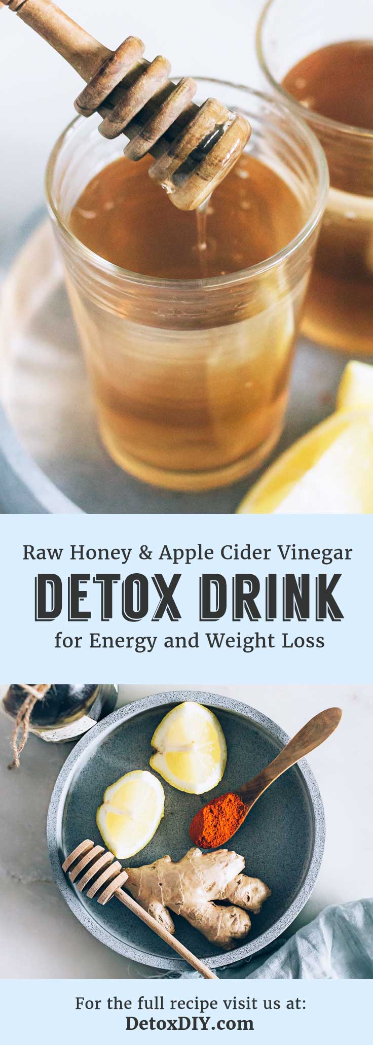 Raw Honey And Apple Cider Vinegar Detox Drink Work For