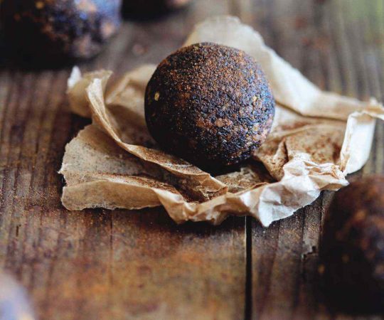 Sweet Potato Cinnamon Truffles